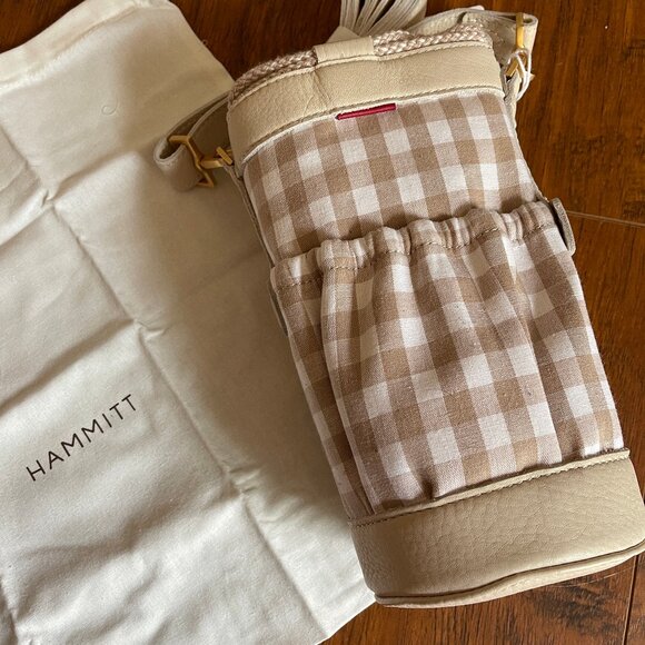 HARD TO FIND NWT Hammitt Runyon Dandelion Calico Crossbody Water Bottle Holder - Picture 3 of 7